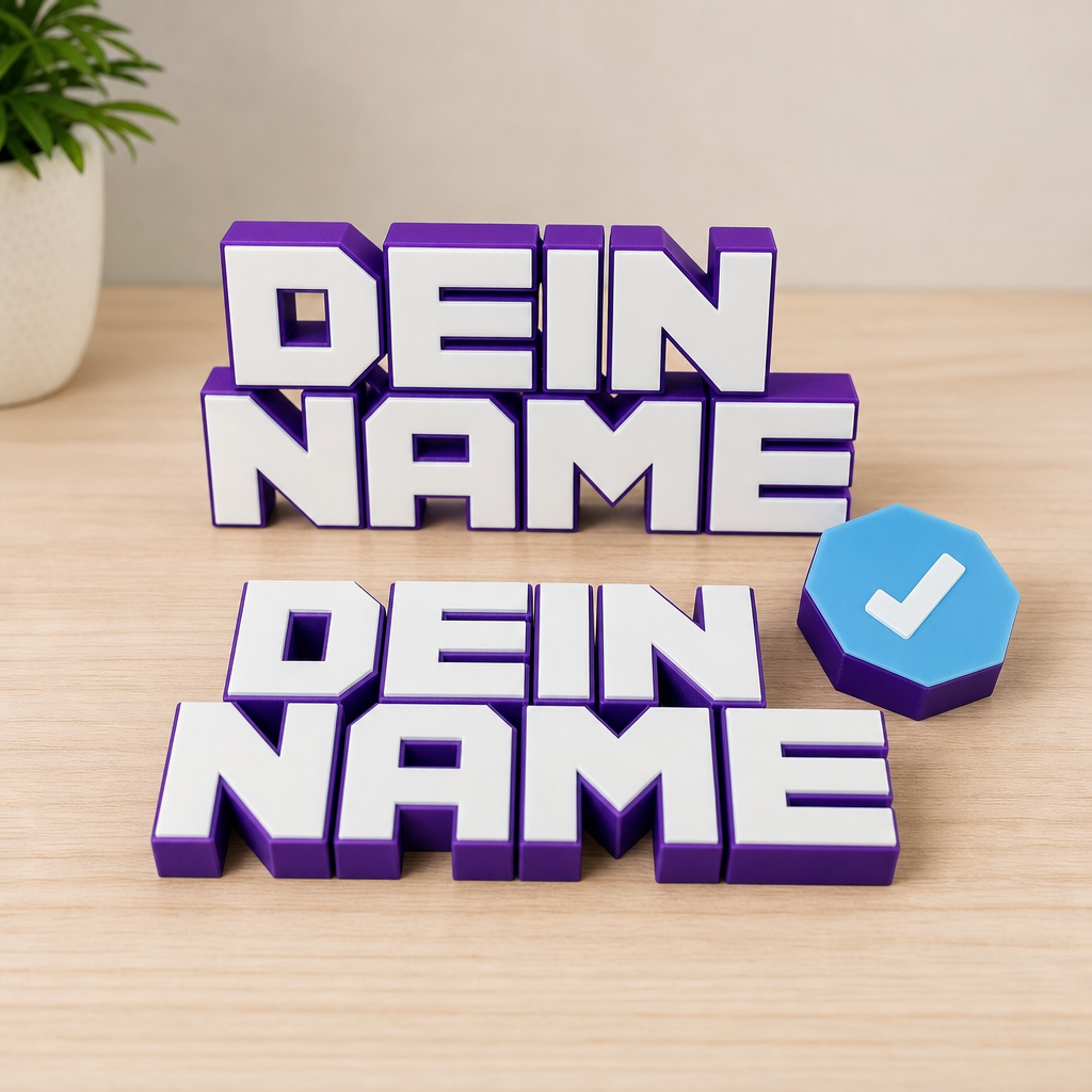 Namensschild – Twitch / Verified Style